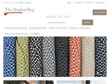 Tablet Screenshot of braided-rug.co.uk